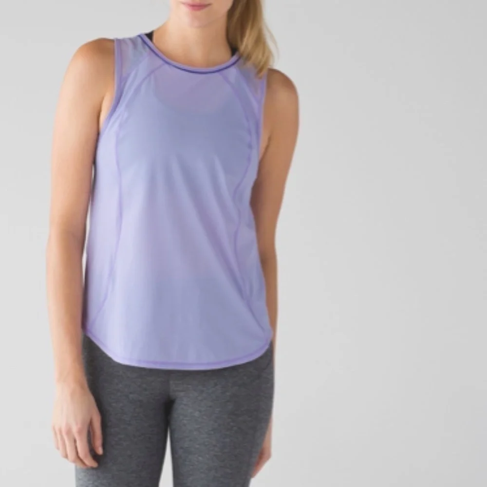 Lululemon Sculpt Tank Lilac